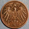 Germany 2 Pfennig 1910 E Wilhelm II KM# 16 - Image 2