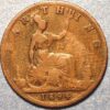 United Kingdom Farthing 1894 Victoria Queen - Image 2