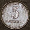 Germany Empire 5 Pfennig 1919 KM# 19