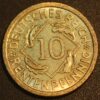 Germany Weimar Republic 10 Reichspfennig 1924 A KM# 33 - Image 2