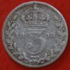 Great Britain 3 Pence 1899 KM# 777 - Image 2