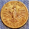 German States Frankfurt Am Main 1 Heller 1847 - Image 2