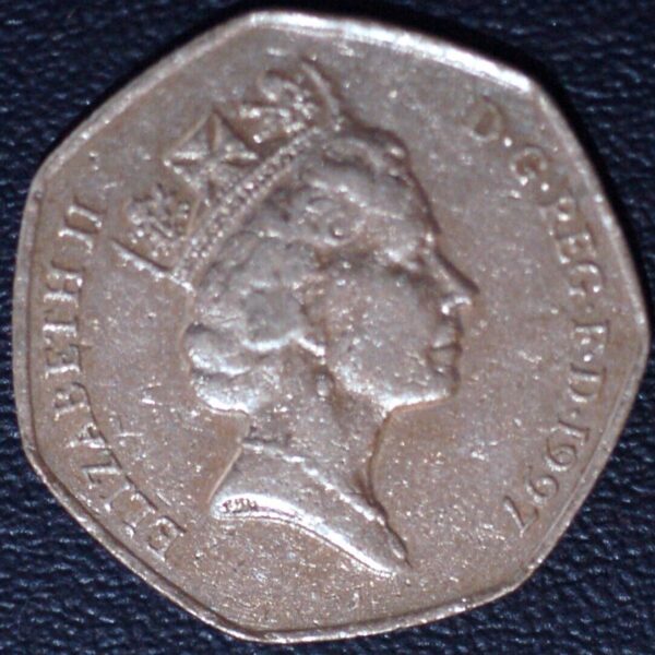 Great Britain 50 Pence 1997 KM# 940.1