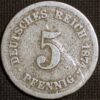 Germany Empire 5 Pfennig 1874 A KM# 3