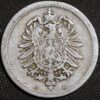 Germany Empire 5 Pfennig 1876 D KM# 3 - Image 3