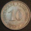 Germany Empire 10 Pfennig 1908 E Wilhelm II KM# 12