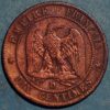 France 10 Centimes 1853 KM# 771.4 - Image 2
