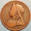 Great Britain One Penny 1900 Victoria Queen