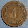 Germany 1 Pfennig 1888 A Wilhelm II KM# 1