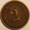 Germany 2 Pfennig 1874 D Wilhelm I KM# 2