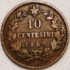 10 Centesimi 1863 Vittorio Emanuele II Italy