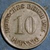 Germany Empire 10 Pfennig 1915 D Wilhelm II KM# 12