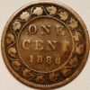 1 Cent 1886 Victoria Canada KM#7