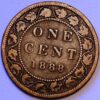1 Cent 1888 Victoria Canada KM#7