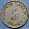Germany Empire 5 Pfennig 1915 E KM# 11
