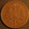 Germany 1 Pfennig 1888 A Wilhelm II KM# 1 - Image 2