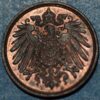 Germany 1 Pfennig 1900 A Wilhelm II KM# 10 - Image 2