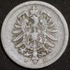 Germany Empire 5 Pfennig 1876 F KM#3 - Image 2