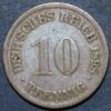 Germany Empire 10 Pfennig 1898 D Wilhelm II KM#12