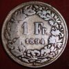 Switzerland Franc 1894 A KM# 24