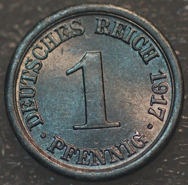 Germany 1 Pfennig 1917 A