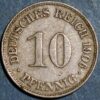 Germany Empire 10 Pfennig 1906 D Wilhelm II KM# 12