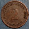 Germany 2 Pfennig 1906 G Wilhelm II KM# 16