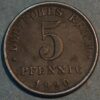 Germany Empire 5 Pfennig 1920 A KM#19