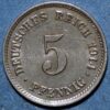 Germany Empire 5 Pfennig 1914 E KM#11