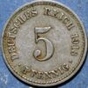 Germany Empire 5 Pfennig 1913 A KM# 11