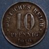 Germany Empire 10 Pfennig 1916 A KM# 20