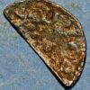 England Hamered coin Half Peny