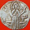 1331 AD Ivan Alexander Michael Asen Medieval coin Silver Jesus Christ