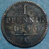 German States PRUSSIA Pfennig 1855 A KM# 451