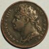 1 Farthing 1821 Gulielmus IV British United Kingdom