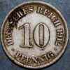 Germany Empire 10 Pfennig 1912 J Wilhelm II KM# 12