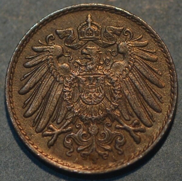 Germany Empire 5 Pfennig 1921 A KM# 19 - Image 2