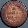 France Decime Lan 8 1799-1800 KM# 644.1