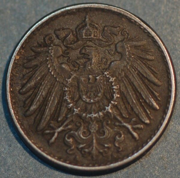 Germany Empire 5 Pfennig 1920 A KM#19 - Image 2