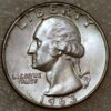 1963 D Washington Quarters Silver Composition United States - Image 2