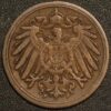 Germany 1 Pfennig 1892 F Wilhelm II KM# 10 - Image 2