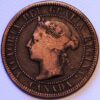 1 Cent 1882 Victoria Canada KM#7 - Image 2