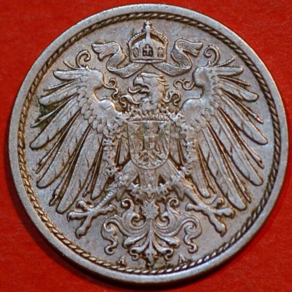 Germany Empire 10 Pfennig 1911 A Wilhelm II - Image 2