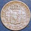 Spain 50 Centimos 1880 MS M Alfonso XII King Silver Coin  - Image 2