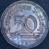 Germany Weimar Republic 50 Pfennig 1921 A KM#27