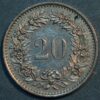 Switzerland 20 Rappen 1975 KM#29a
