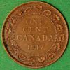 Canada George V One Cent 1917