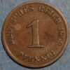 Germany 1 Pfennig 1889 J Wilhelm II KM# 1
