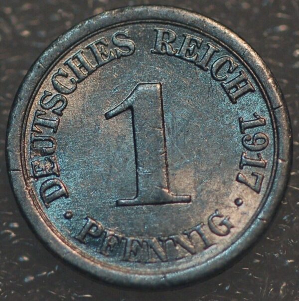 Germany 1 Pfennig 1917 A