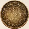 1 Cent 1893 Victoria Canada KM#7 - Image 2